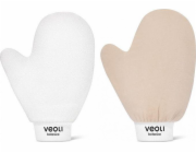 Veoli Botanica VEOLI BOTANICA_SET Rukavice na tělový peeling I Glove Peel a rukavice I Glove Tan pro nanášení opalovacích přípravků
