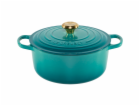 Le Creuset Signature Casserole  round 26 cm bleu riviera