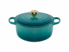 Le Creuset Signature Casserole  round 24 cm bleu riviera