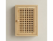 Ikonka Závěsná klíčenka Icon KIZU, 19 x 27 x 6 cm, bambus