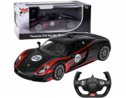 Rastar Car Porsche 918 Spyder Performance na dálkové ovládání RC černé Rastar 1:14 Rastar