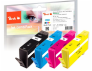 PEACH kompatibilní cartridge HP No. 903, Multi-Pack1x bk,c,m,y, OEM čip