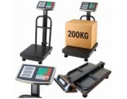 Lean Elektronická plošinová váha s LCD displejem pro skladování s přesností až 20 g / 200 kg