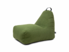 SOSOFT Sedací vak Chill XL Teddy, olivově zelený