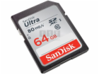 SanDisk Paměťová karta SD-10/64-SAND UHS-I, SDXC 64 GB