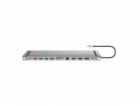 LogiLink USB 3.2, USB-C, 12portová dokovací stanice, PD