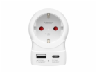 Hama Reiseadapter, "EU to UK"  USB-C (PD), 20 W
