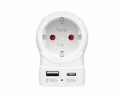 Hama Reiseadapter, "EU to UK"  USB-C (PD), 20 W