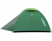Husky turistický stan pro dvě osoby BIZAM 2 PLUS, 145 × 290 × 120 cm, 3,6 kg, zelený