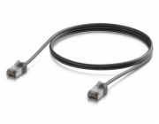 Ubiquiti UniFi Premium Patch Cable Outdoor 1m - Patch kabel, Cat6a, venkovní, černý, 1m