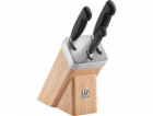 Zwilling Messerblockset  Vier Sterne, 4-tlg, Bambus