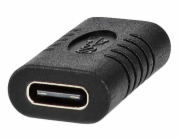NEDIS USB-C adaptér/ USB 3.2 Gen 2/ USB-C zásuvka/ USB-C zásuvka/ 10 Gbps/ BOX/ černý