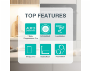Gorenje GI6433SRWF Černá Vestavěné 59.5 cm Indukční varná deska se zónami 4 zóna/zón