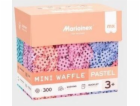 Stavebnice Marioinex Mini Waffle, 200 dílků v pastelových...