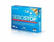 EUROWET Sebostop Spot-on - přípravek proti seboree pro psy a kočky - 5 x 2 ml