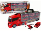 LeanToys Hasičský vůz Odtahovka Auta LEAN Toys Set