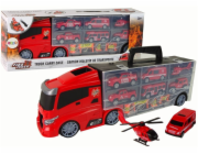 LeanToys Hasičský vůz Odtahovka Auta LEAN Toys Set