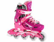 Nils Extreme Kolečkové brusle NA1055 BLAZE PINK velikost M (35-38) NILS EXTREME