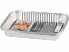 Miska MagicHome, 31,5x21,3x4,4 cm, grilovací, 3 ks, Alu