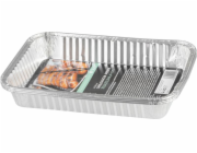 Miska MagicHome, 31,5x21,3x4,4 cm, grilovací, 3 ks, Alu