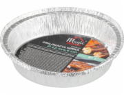 Miska MagicHome, 22,4x4,6 cm, grilovací, 3 ks, Alu, kulatá