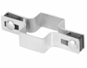 Strend Pro EUROSTANDARD, 60x40 mm, průběžný, pozinkovaný, pro čtvercové sloupky
