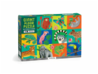 Mudpuppy Velké podlahové puzzle Kamarádi z deštněho prale...