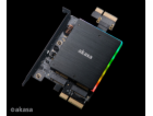 AKASA adaptér dual M.2 do PCIex s chladičem RGB