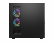 Počítačová skříň DarkFlash DS950 (černá) + 6 ventilátorů