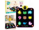 LeanToys Hudební taneční podložka se zvířaty , 5 režimů, ...