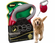 HILTON Smart dog L (30kg) - samonavíjecí vodítko - bordó-šedá - 5 m