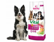 GOLD DOG Premium Vital jehněčí a rýže- suché krmivo pro psy - 12kg
