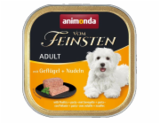 ANIMONDA Vom Feinsten Adult Poultry with pasta - vlhké krmivo pro psy - 150g