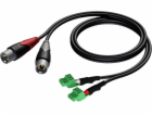 Audac Signální kabel CLA834/0,5 (0,5 m)