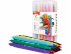 Deli Oboustranné fixy Color Emotio 12 barev
