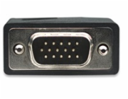 MANHATTAN kabel SVGA k monitoru s feritovými jádry, HD15 Male / HD15 Male, 1.8m, Black
