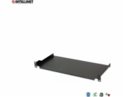 Intellinet Network Solutions 1U 200mm 19" racková police; 2 montážní body, pevná, černá (901406)