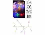KMTP 480 barevných LED světýlek na vánoční stromeček