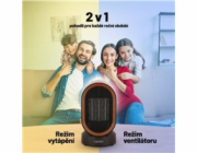 Lauben Desk Fan&Heater 2in1 600BB - Poškozený obal (Komplet)