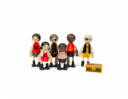 Bigjigs Toys Sada dřevěných postaviček Piráti