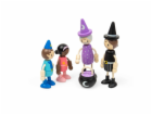 Bigjigs Toys Sada panenek do domečku Pohádkové bytosti