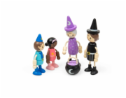 Bigjigs Toys Sada panenek do domečku Pohádkové bytosti