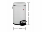 Odpadkový koš Wesco 3l, matný grafit, kosmetický Wesco