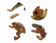 Egaleco B23K DINOSAUR RC ROBOT LED HUDBA