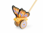 Bigjigs Toys Dřevěný jezdík Motýlek