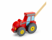 Bigjigs Toys Dřevěný jezdík Traktor