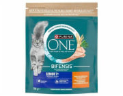 PURINA One Bifensis Senior 7+ Rich in chicken - suché krmivo pro kočky - 750g