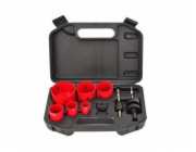 AWTools AWTOOLS Sada bimetalových děrových pil 22-64 mm, 8dílná.