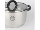 Black Černá ČERNÁ INOX OMÁČKA S 8 PRVKY