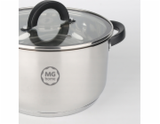 Black Černá ČERNÁ INOX OMÁČKA S 8 PRVKY